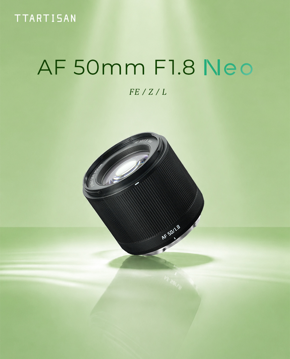 Introducing the Neo Series. Two lenses. One idea. AF 50mm F1.8 Neo