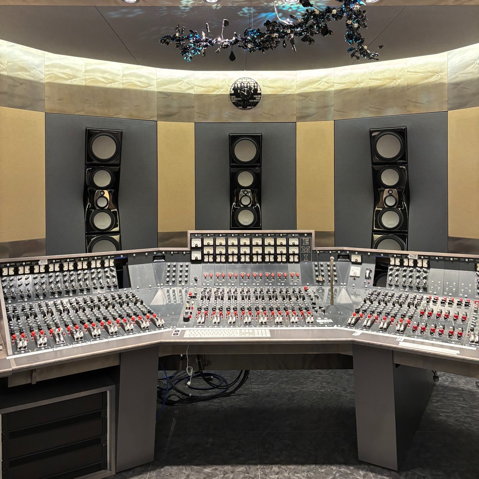 Historic EMI TG12345 consoles used at Abbey Road Studios