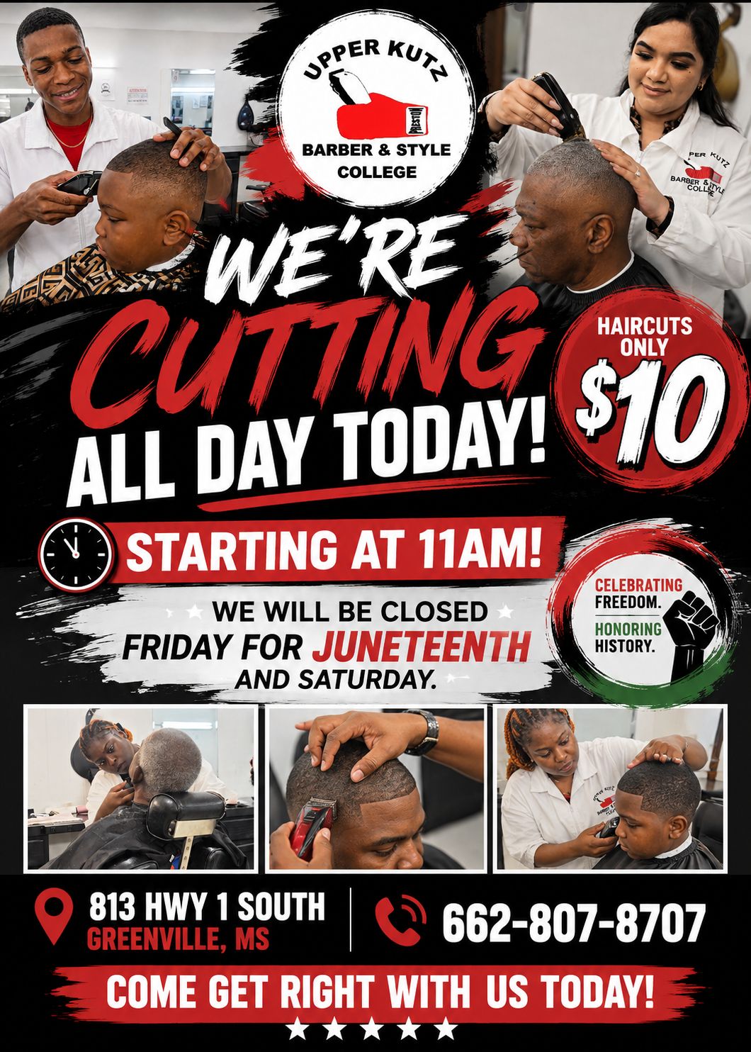 Upper Kutz Barber & Style College | Greenville MS