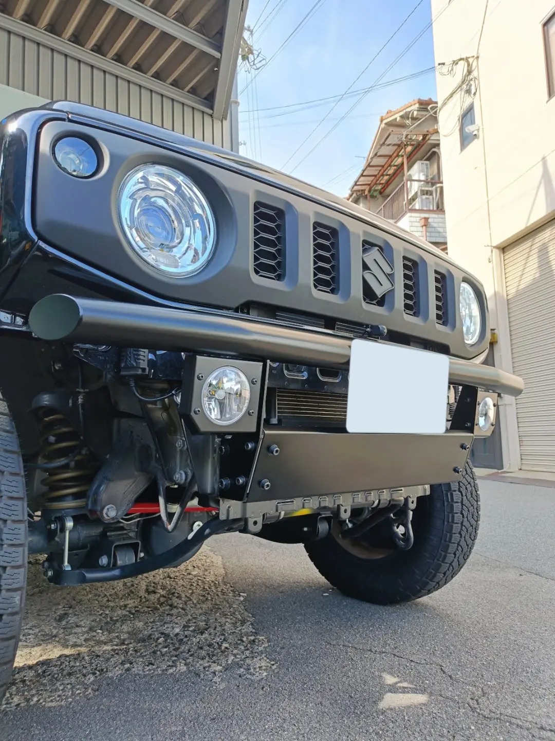 4x4エスポワール - ☆ Kimny製JB23 丸目化キットを装着🔥 7インチ