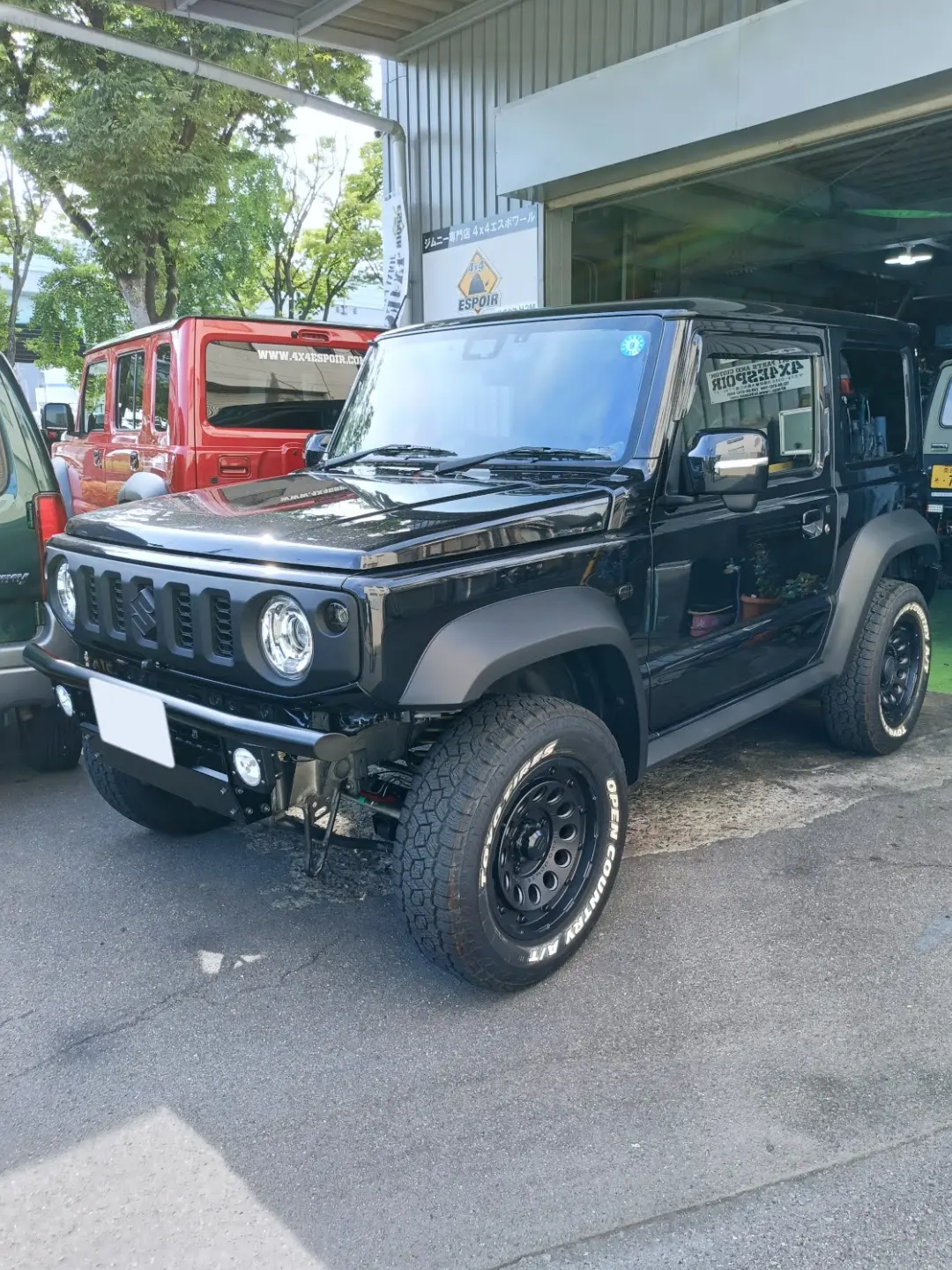 4x4エスポワール - ☆ Kimny製JB23 丸目化キットを装着🔥 7インチ