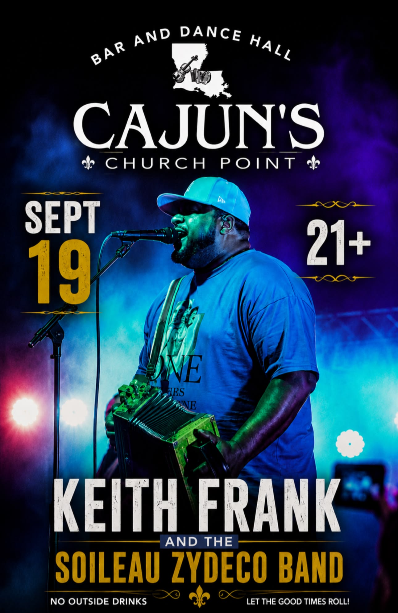 Keith Frank and The Soileau Zydeco Band | Soileau LA