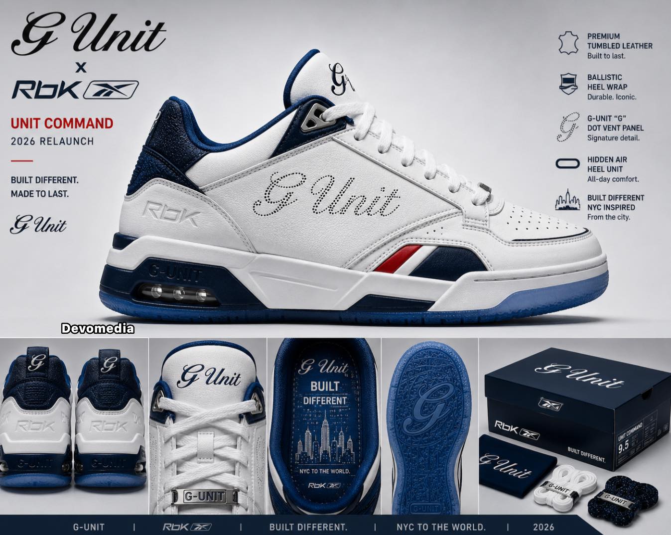 The “Unit Command” Gunit X Reebok concept ? #50cent #reebok 