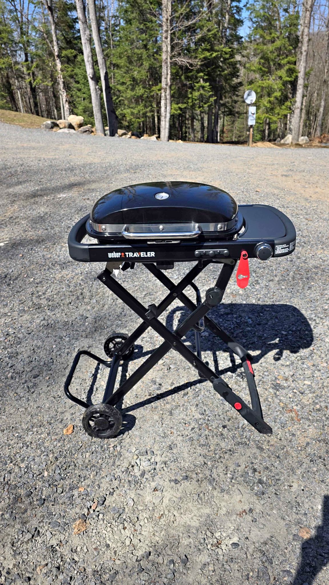 GD Grills Rotisserie BBQ Grill w/ Side Tables - Barbecues, Grills ...