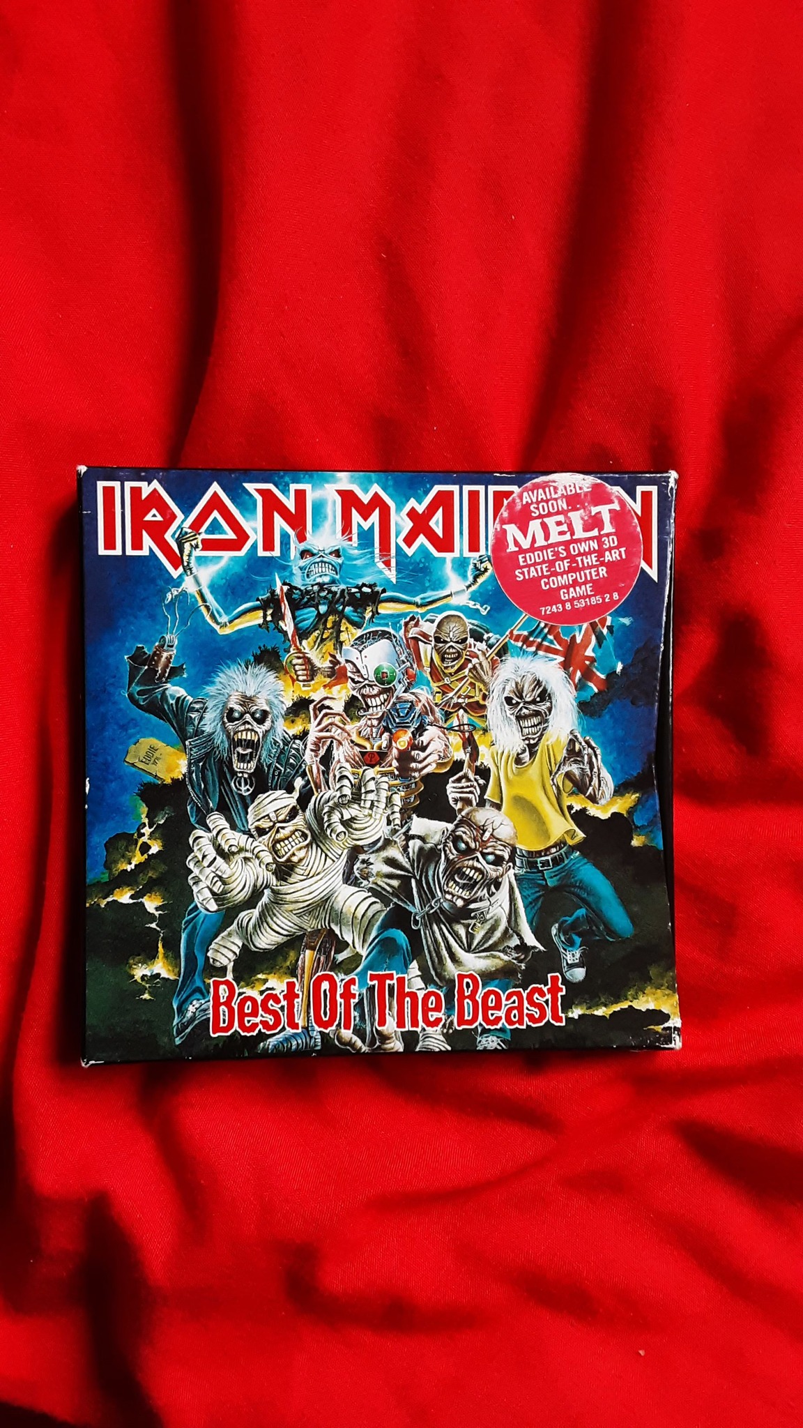 Iron Maiden's Best of the Beast limited edition double CD