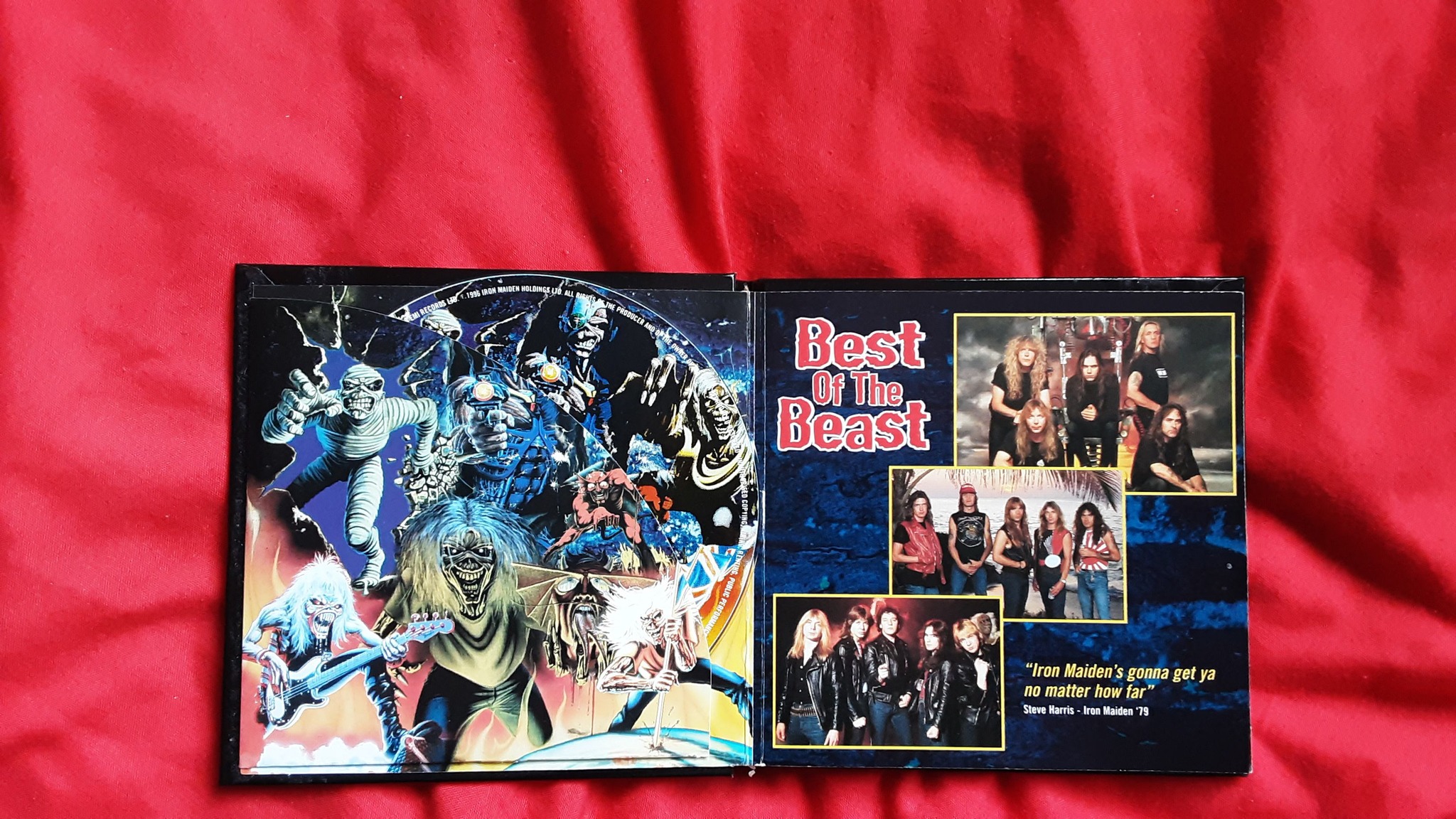 Iron Maiden's Best of the Beast limited edition double CD