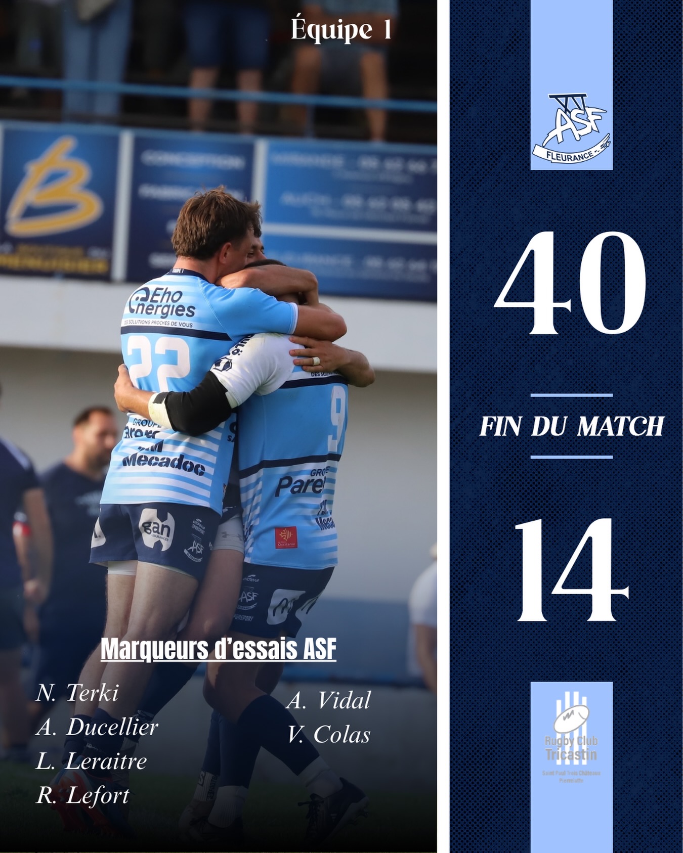 As Fleurance Rugby added a new photo. - As Fleurance Rugby