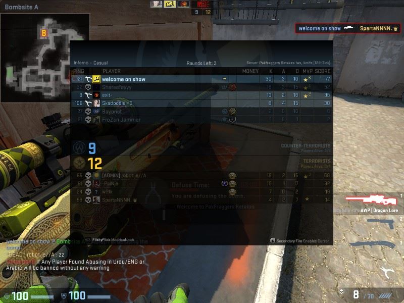 Team Insanity PK CSGO