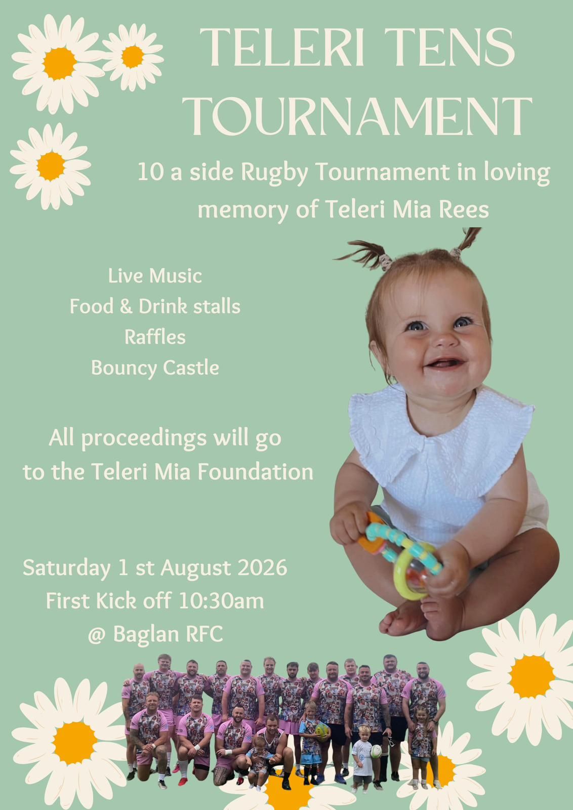Baglan - Teleri Tens Tournament the 1st of August 2026, come along for ...