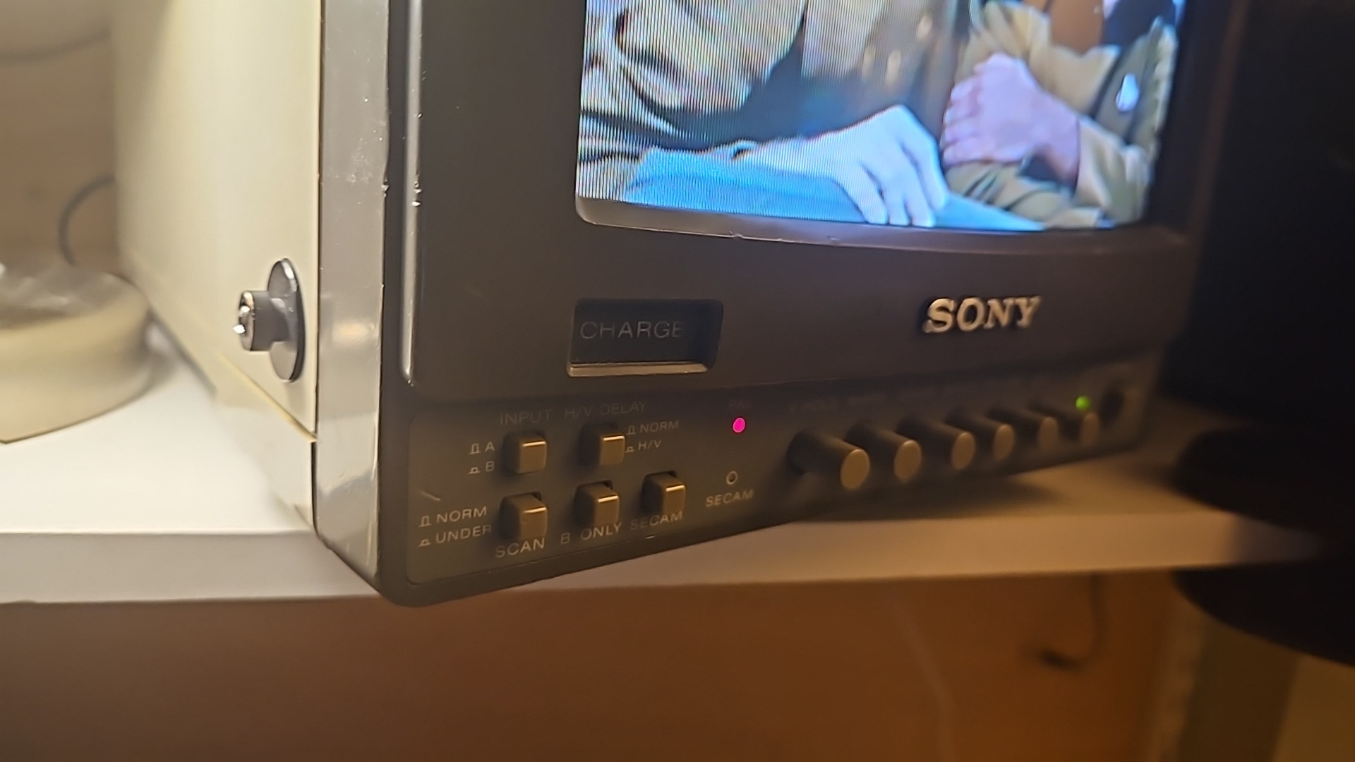 So currently working on a Sony PVM 9020 monitor where all the pot