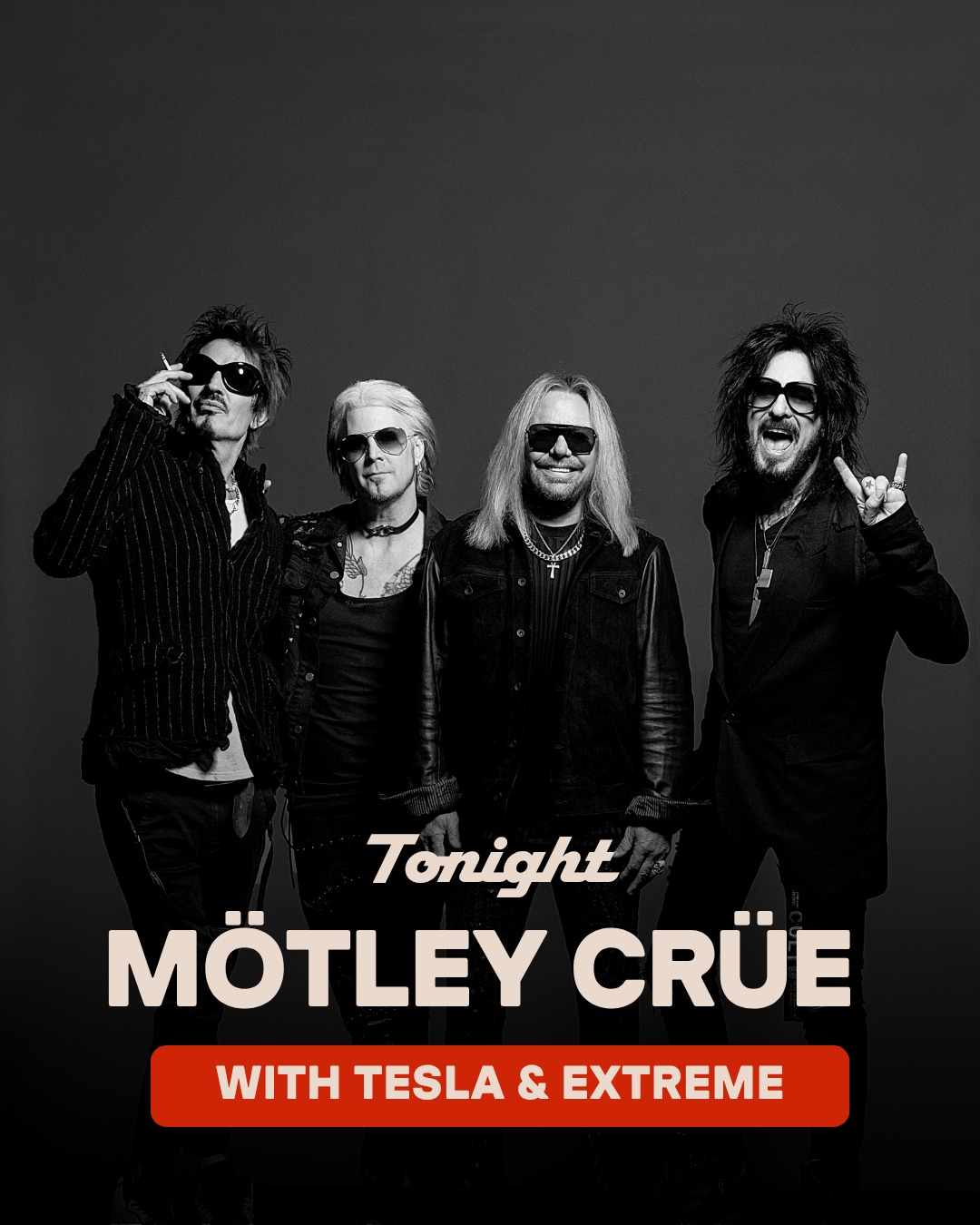 TONIGHT 9/10! 🤘 Mötley Crüe: The Return Of The Carnival Of Sins