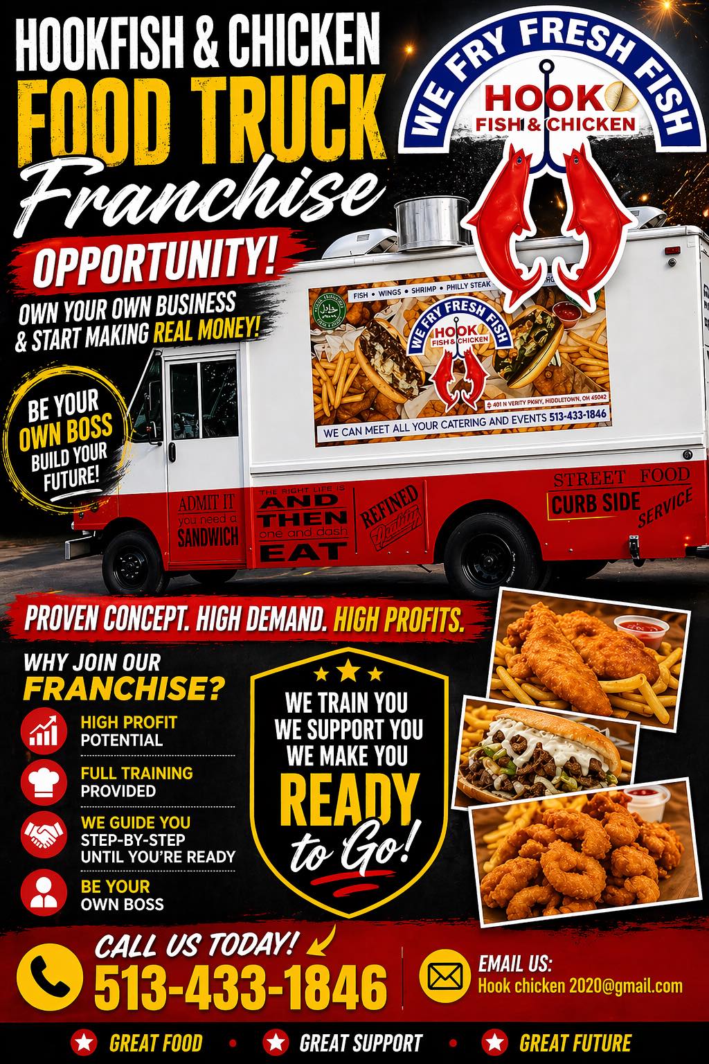 fish and hook mansfield ohio Magic HOOK FISH & CHICKEN -