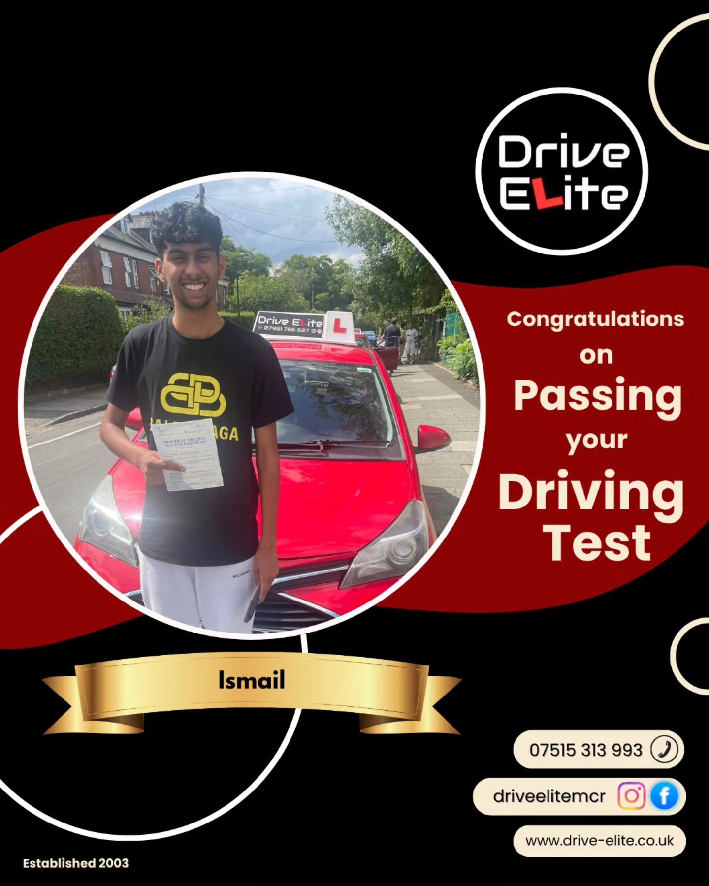 Drive - Passed on the First Attempt 🥳 A massive Congratulations to ...