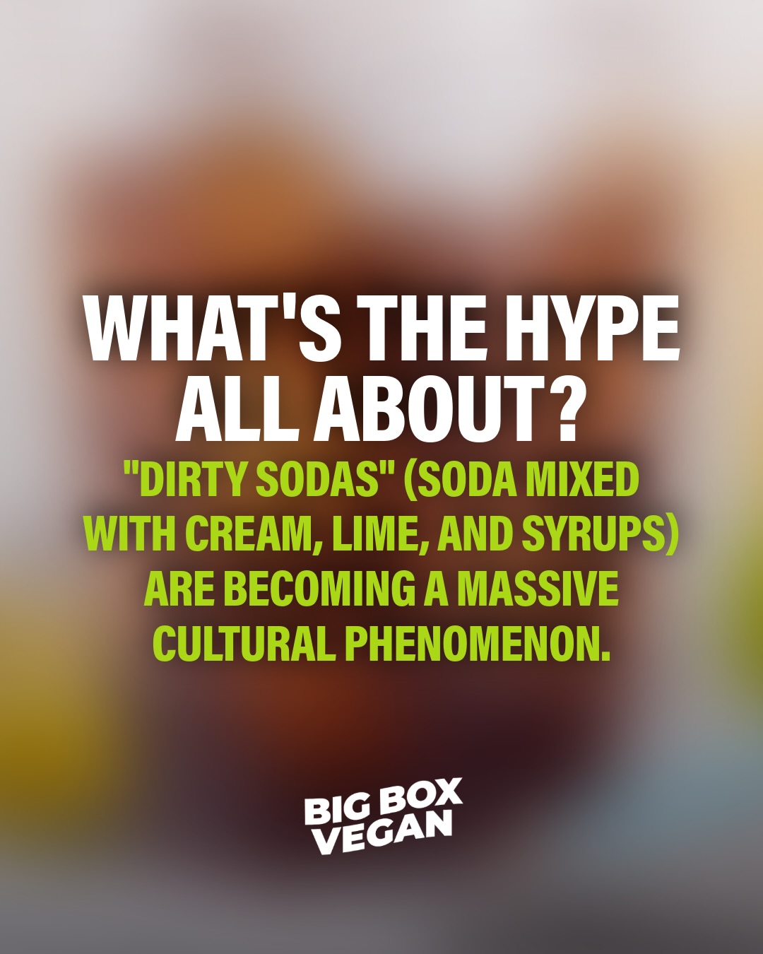 Dirty sodas are having a moment and are also hitting grocery store