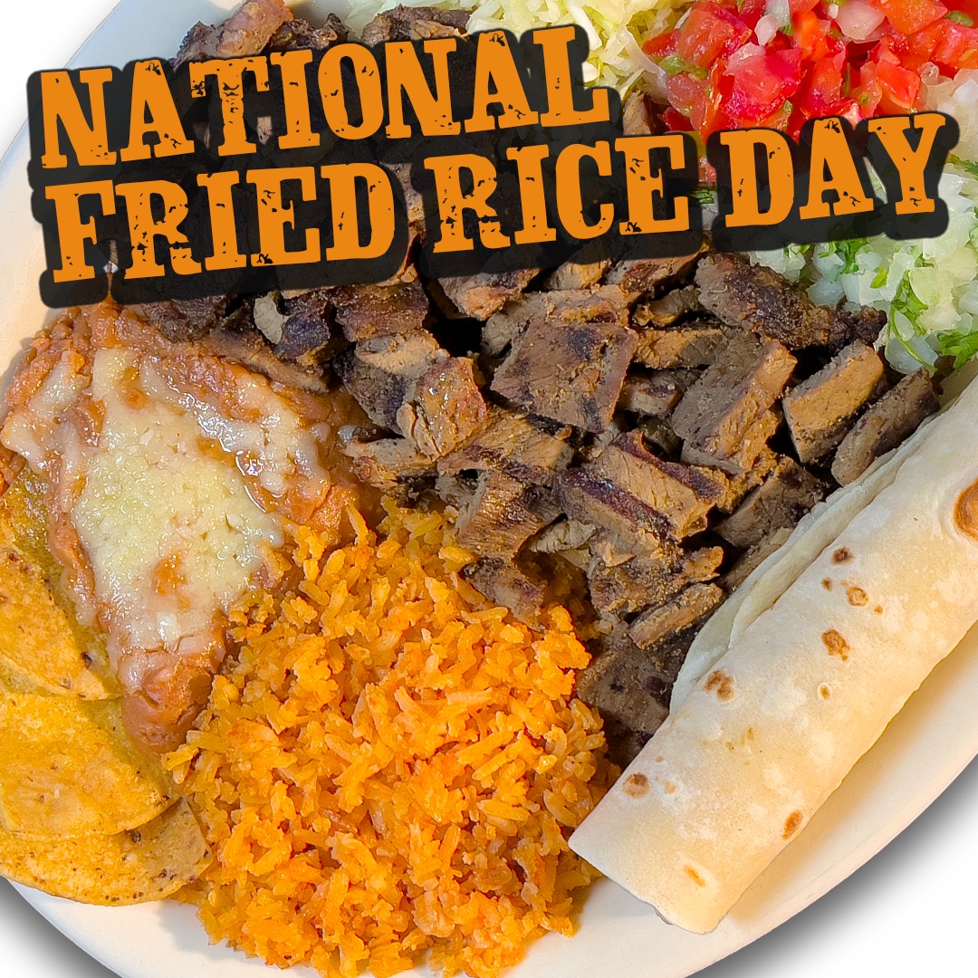 Mr. - 𝐓𝐎𝐃𝐀𝐘 𝐈𝐒 𝐍𝐀𝐓𝐈𝐎𝐍𝐀𝐋 𝐅𝐑𝐈𝐄𝐃 𝐑𝐈𝐂𝐄 𝐃𝐀𝐘! 🥘 Celebrate National Fried Rice ...