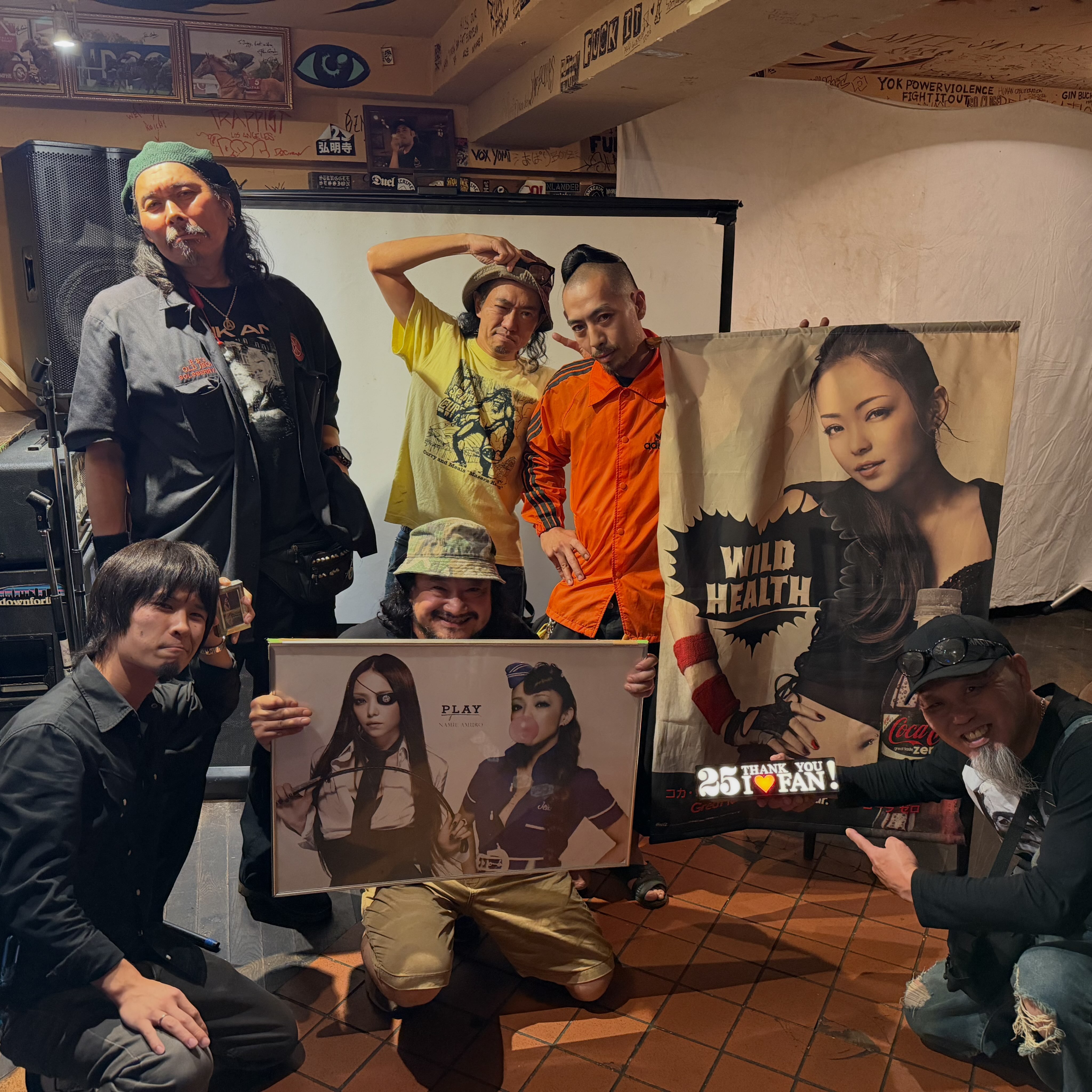 安室奈美恵➕昭和名場面上映会！ 最高すぎました！ 皆と大画面爆音で