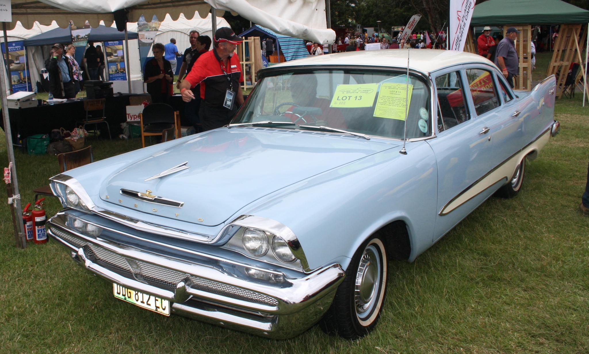 【ひで】「Hudson Hornet」+「DeSoto Diplomat」 1957 DeSoto Diplomat car identification