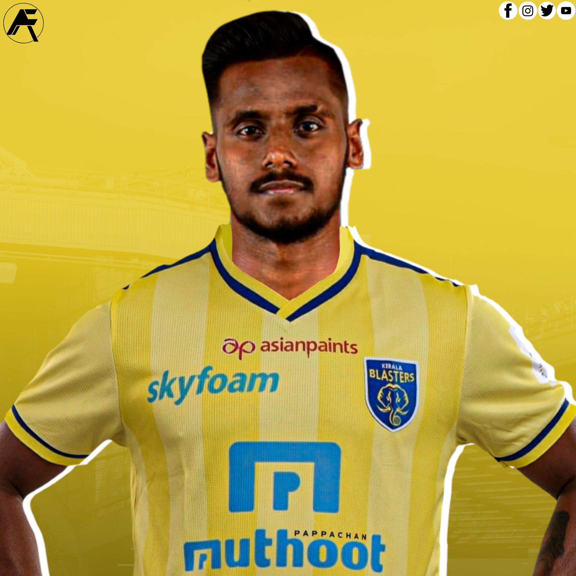 All India Football - Rohit Kumar is now officially a part of Kerala ...