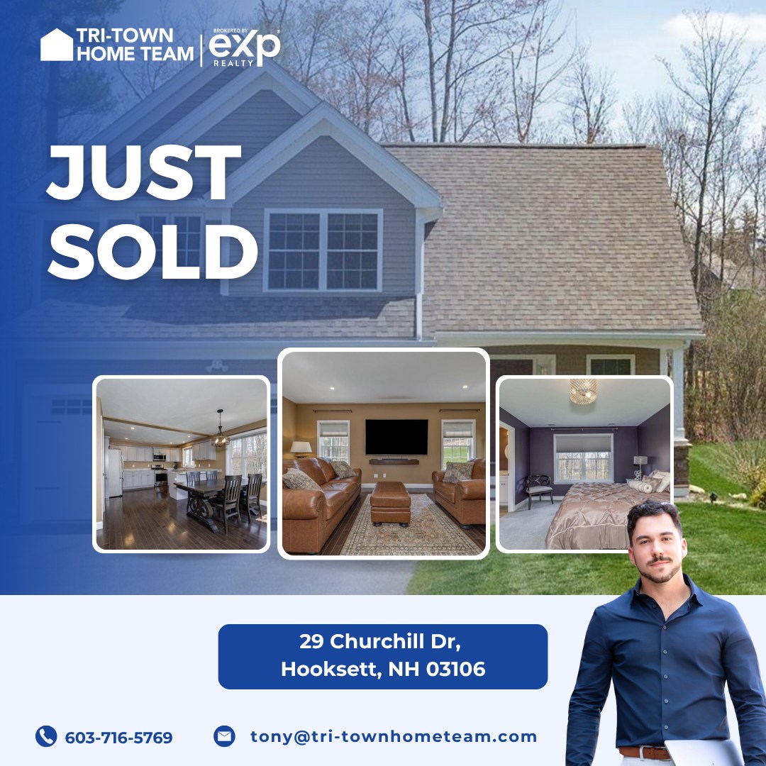 Tri-Town Tony sells home to Shauna & Kyle in Hooksett, NH