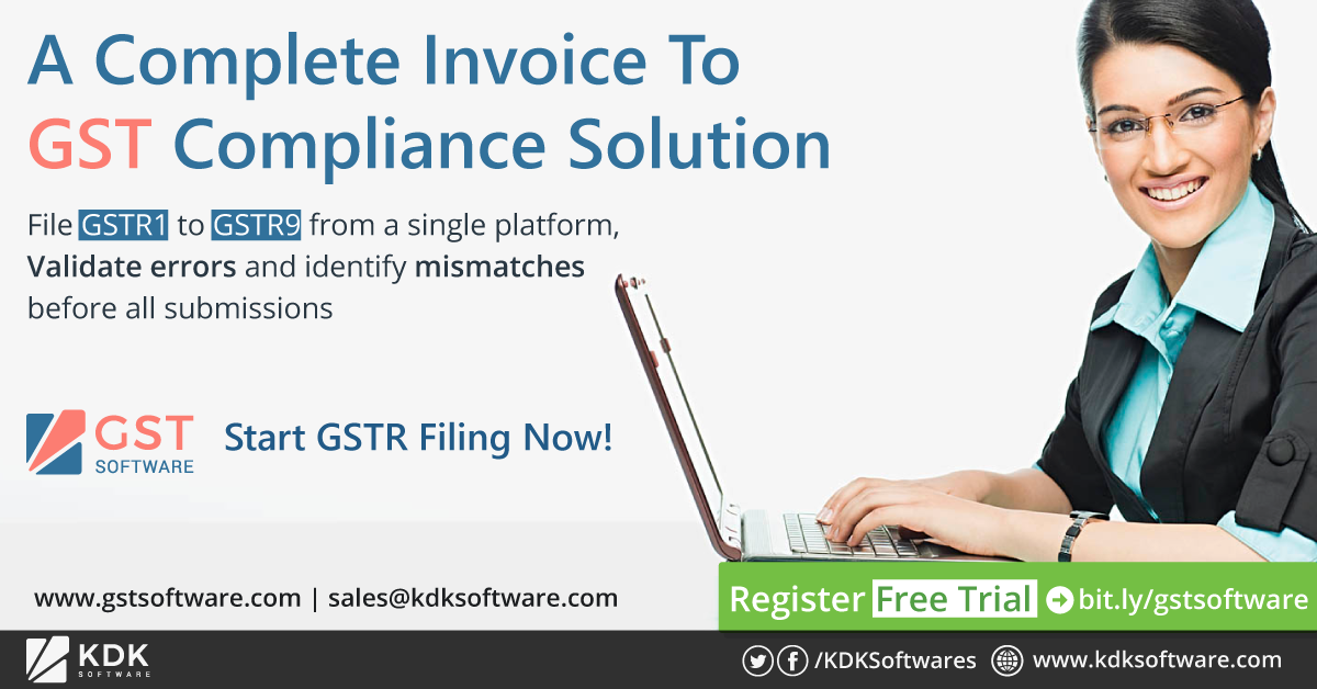 KDK Softwares - A Complete #Invoice to #GST #Compliance #Solution - # ...