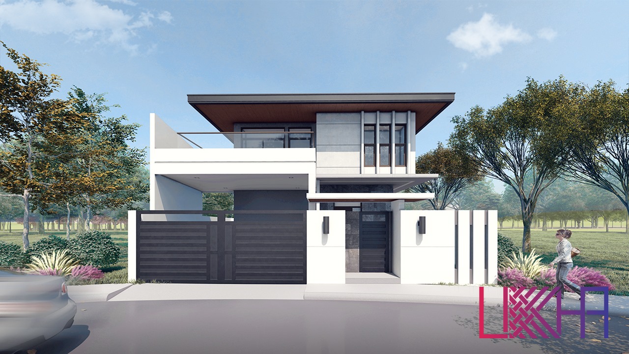 Likha Design + Build - Scheme 2 Gives emphasis on simple lines and ...