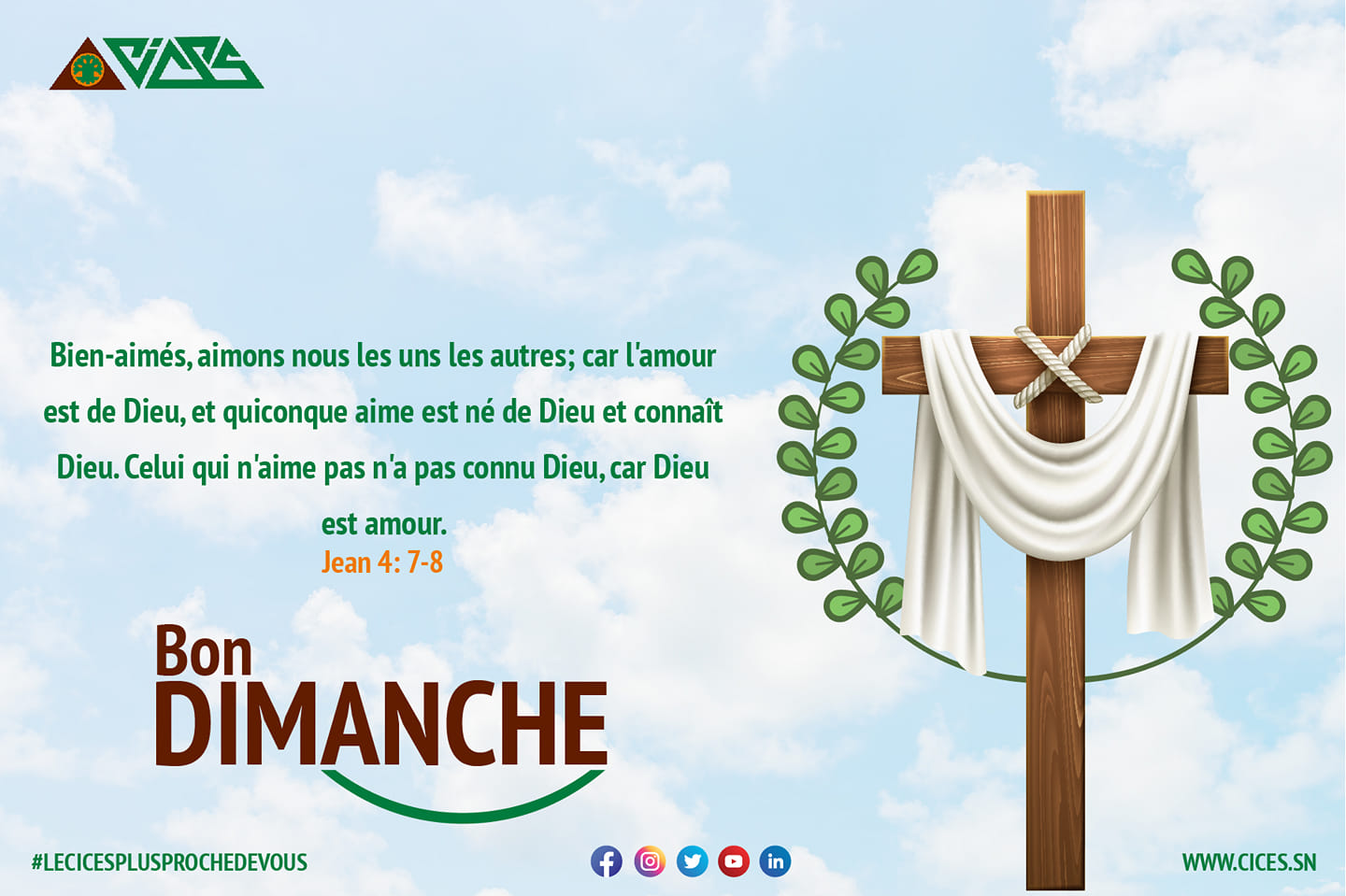 Cices Bon Dimanche Lecicesplusprochedevous Cices Reposdominical Toutpourvous Senegal Economie Culture International Dimanche Facebook