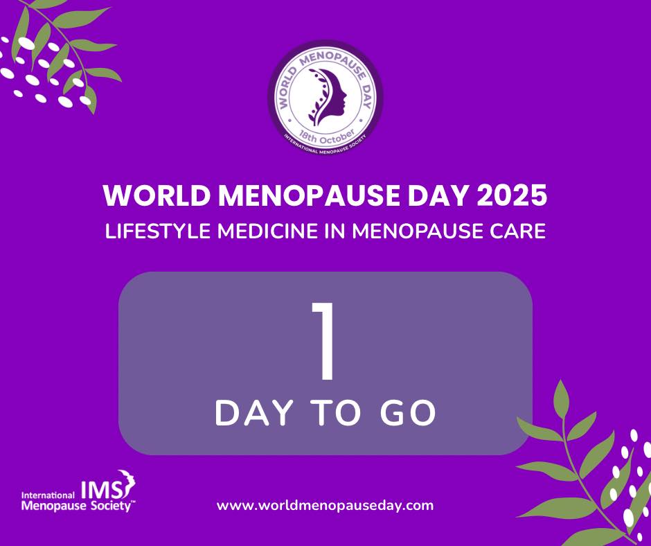 International - 💜 1 Day to Go! 💜 Tomorrow is World Menopause Day 2025 ...