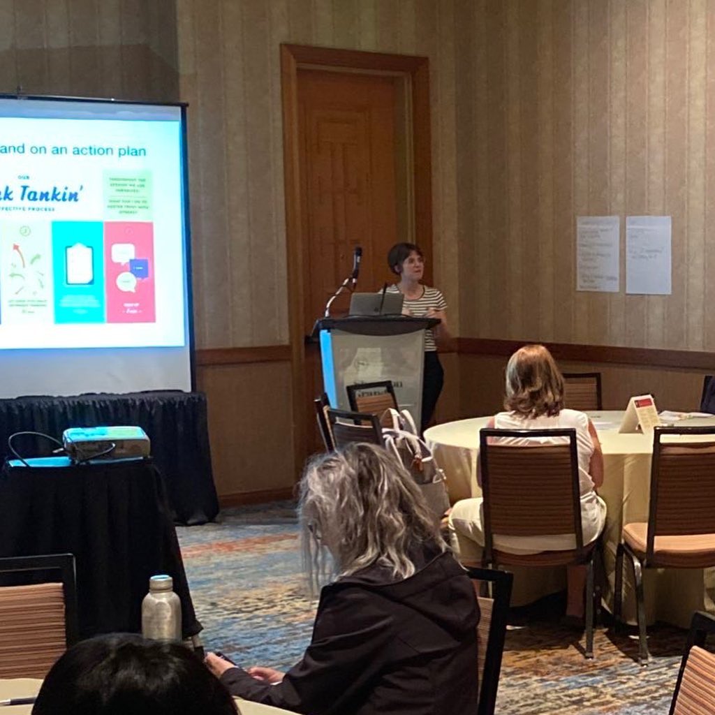 Our Paige Reeves presenting on Citizen Action Labs and humanizing case ...