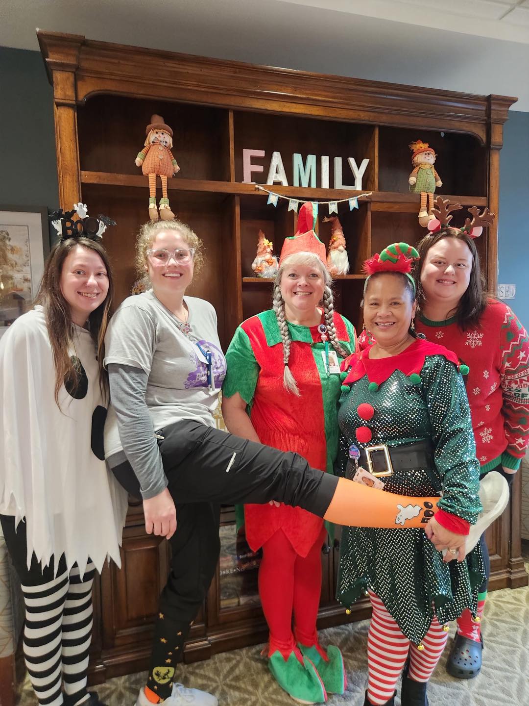 favorite holiday dress up day Skaalen Heights' holidays revealed abba costume