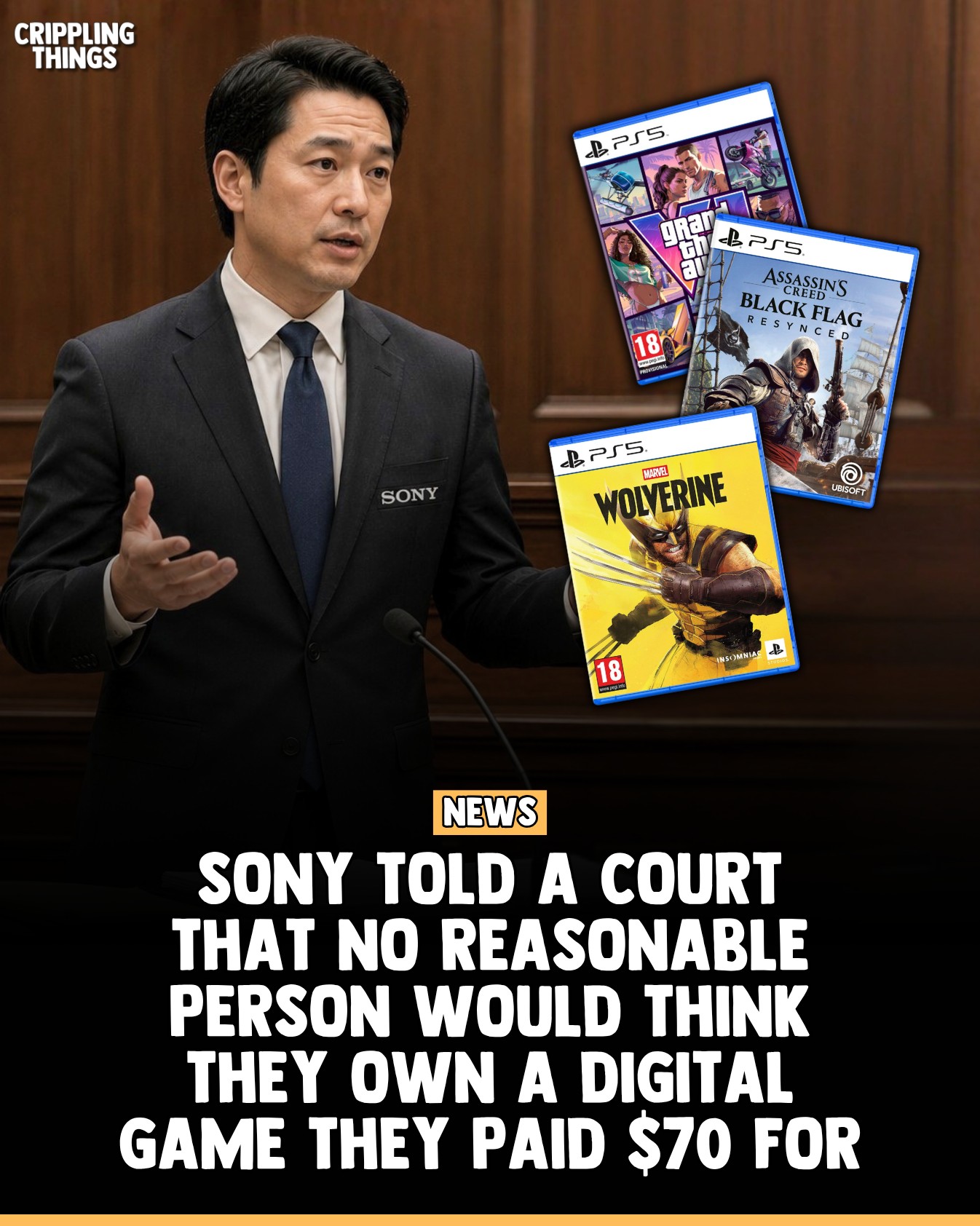 コンピュータ・IT Performance Solutions A court filing from Sony argues that it's “not plausible” for