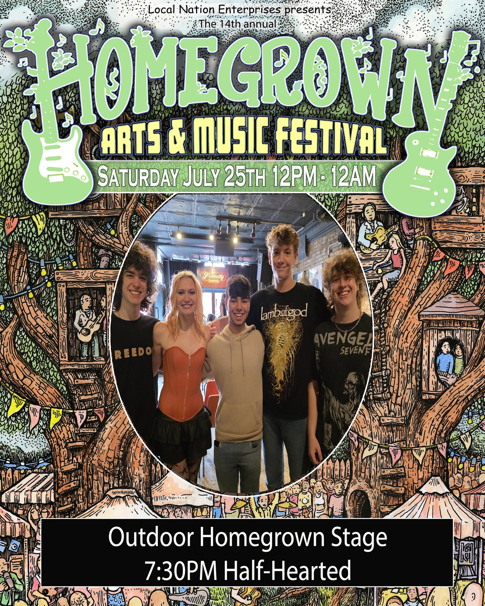 Local Nation presents 14th annual Homegrown Arts and Music