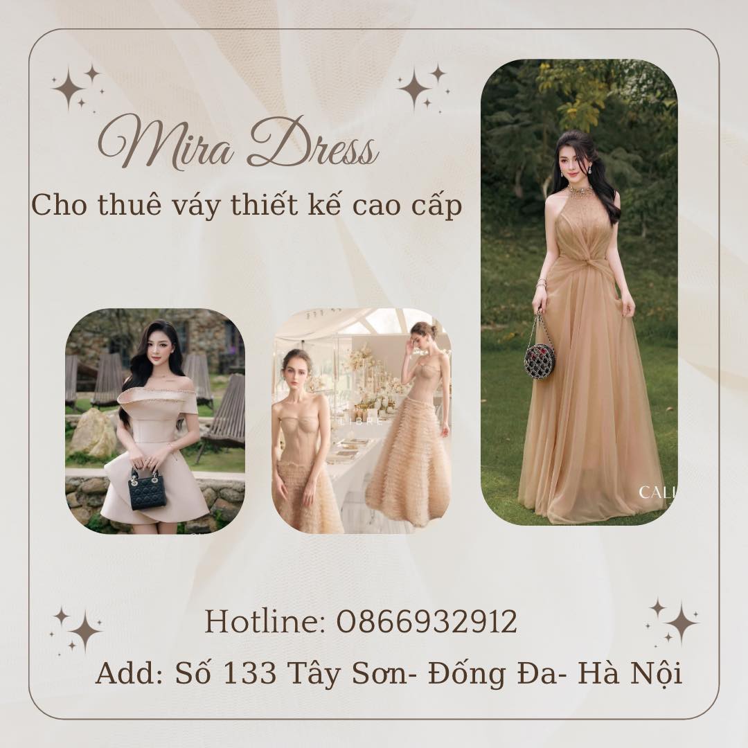Mira Dress- Cho thuê váy đầm thiết kế