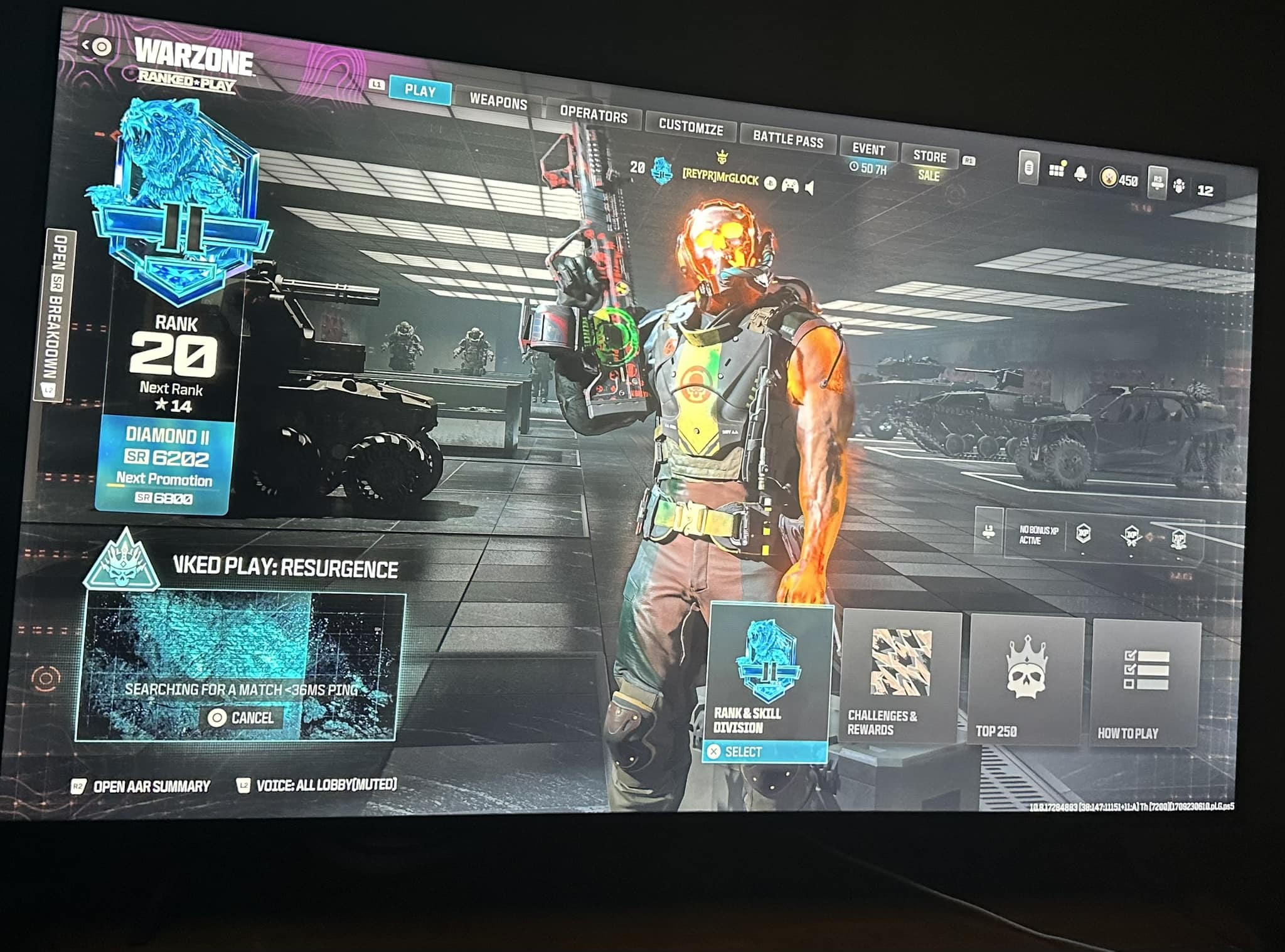 What are the requirements to reach diamond rank?
