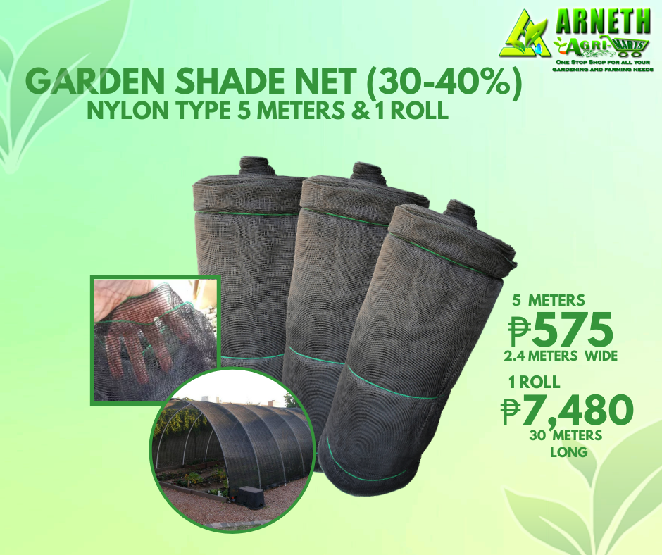 Arneth Agrimarts - GARDEN NET (30-40%) 5 METERS https://shopee.ph ...