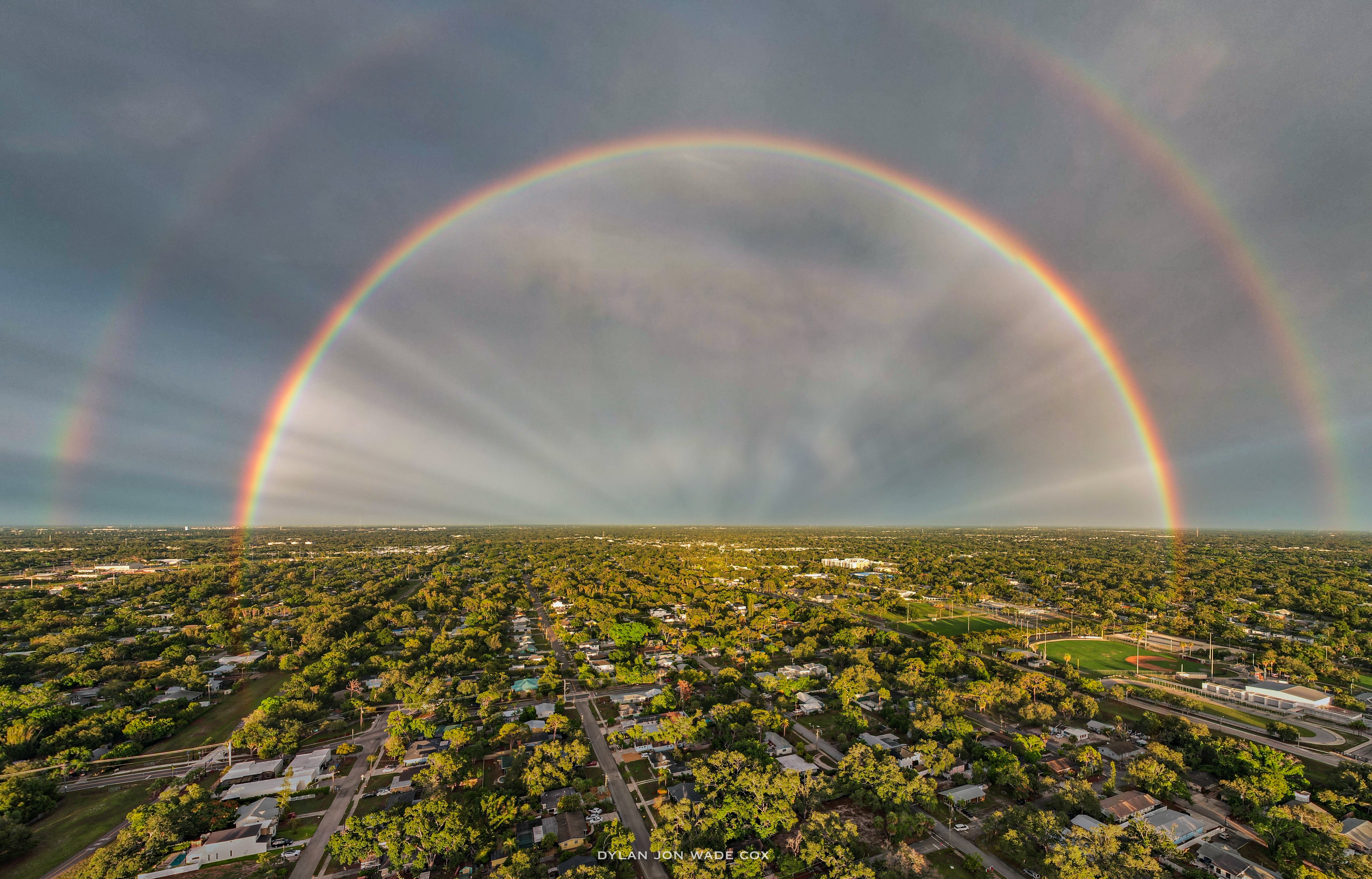 🌈 Double Rainbow All the Way 🌈 7.10.26 Full on double rainbow