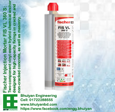 Fischer FIS V 360 S Injection Mortar: Fischer high-performance