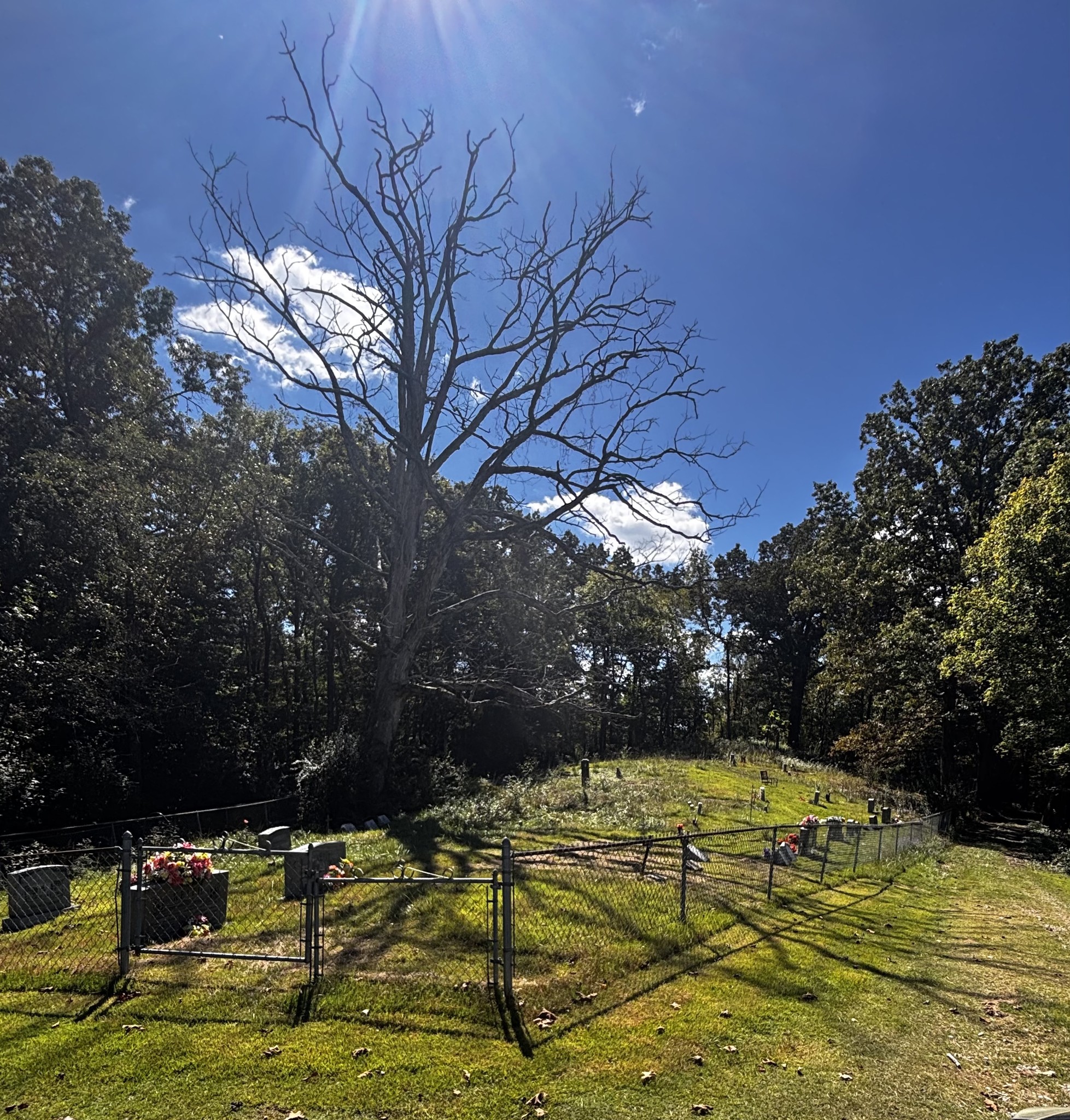 Quicksand Cemetery Cleanup Day