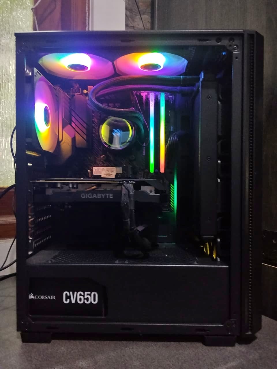 PC RAKITAN SECOND RYZEN5 5600/DDR4 16GB/NVME 512GB/HDD 1TB/ GTX 1660S ...