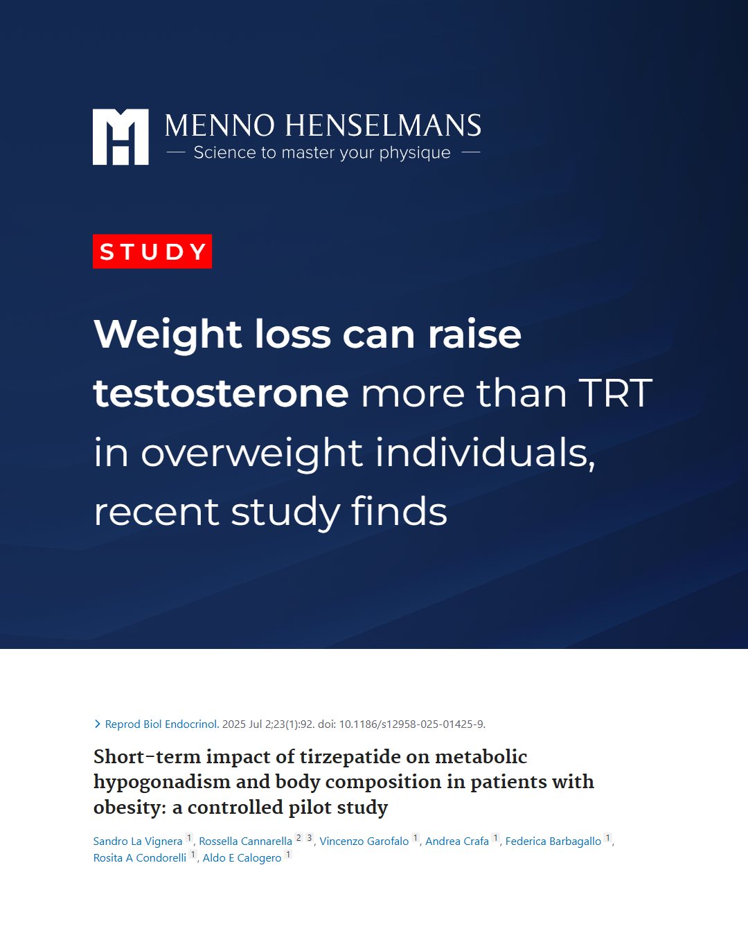 tirzepatide and trt 8 months + : r/trt Fat mass produces aromatase, an