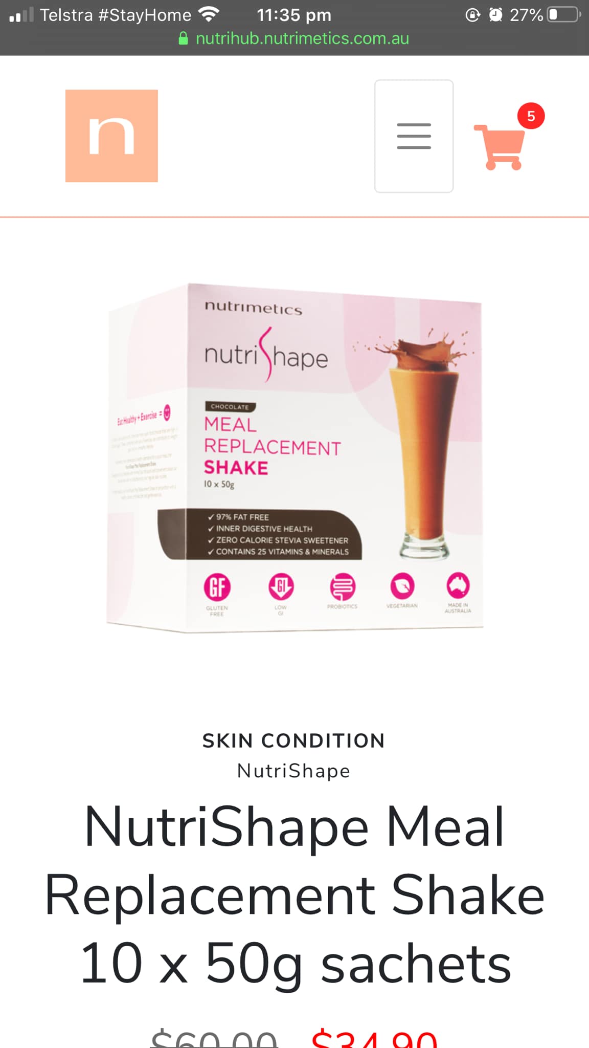 Nikiah Smith Nutrimetics | Port Pirie South SA