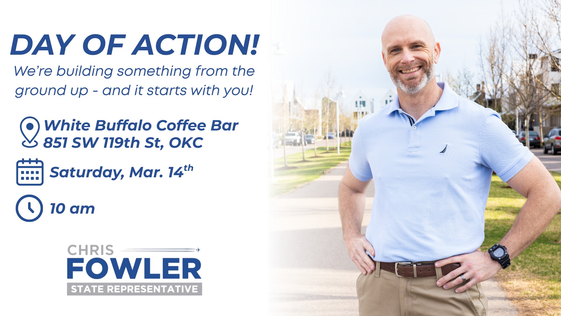 Day of Action with Chris Fowler!