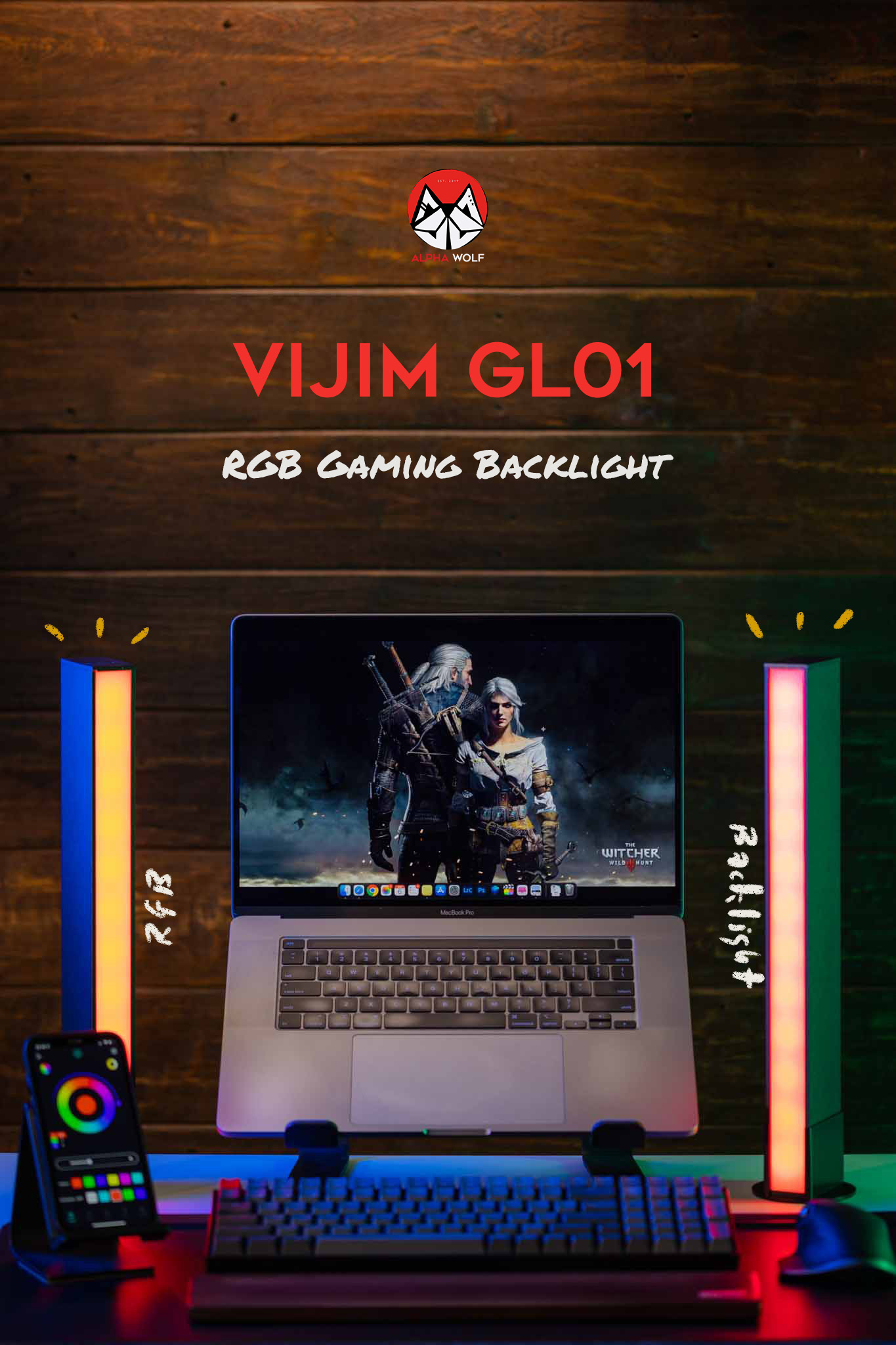 #rgblightbar... - ALPHA WOLF Gadgets for Content Creators