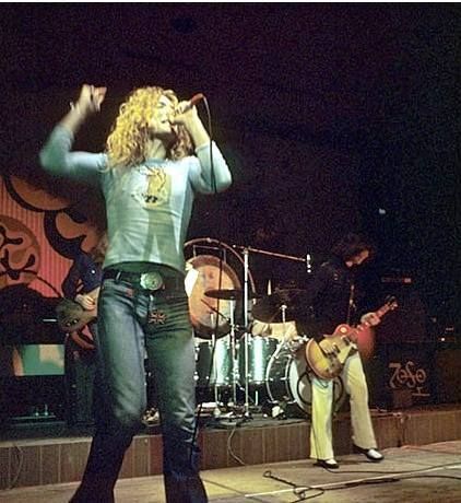 For the first time, previously unseen photographs of Led Zeppelin