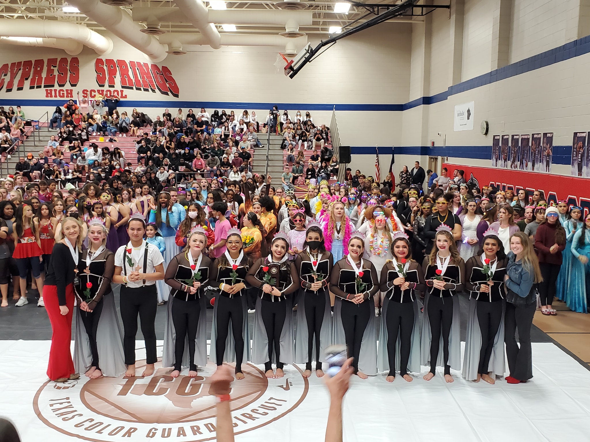The Angleton HS Varsity Winter Guard... - Angleton ISD Bands | Facebook