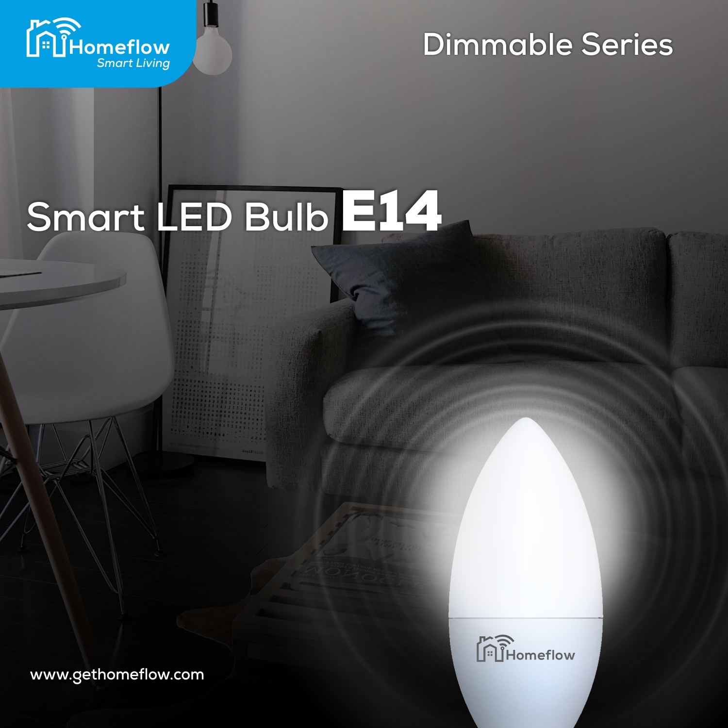 Homeflow Global - Introducing the Smart Dimmable E14 LED... | Facebook