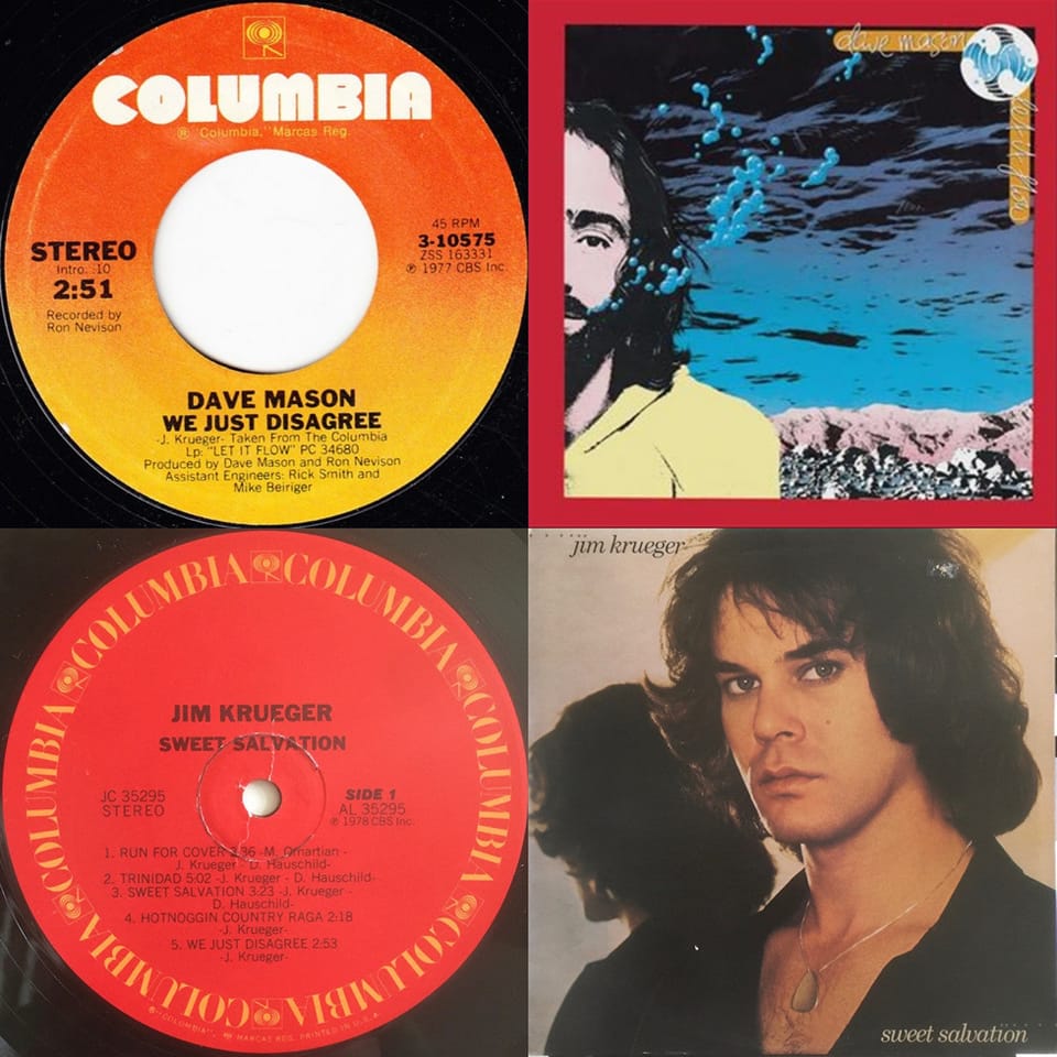 Jim Krueger's album Sweet Salvation on Columbia Records