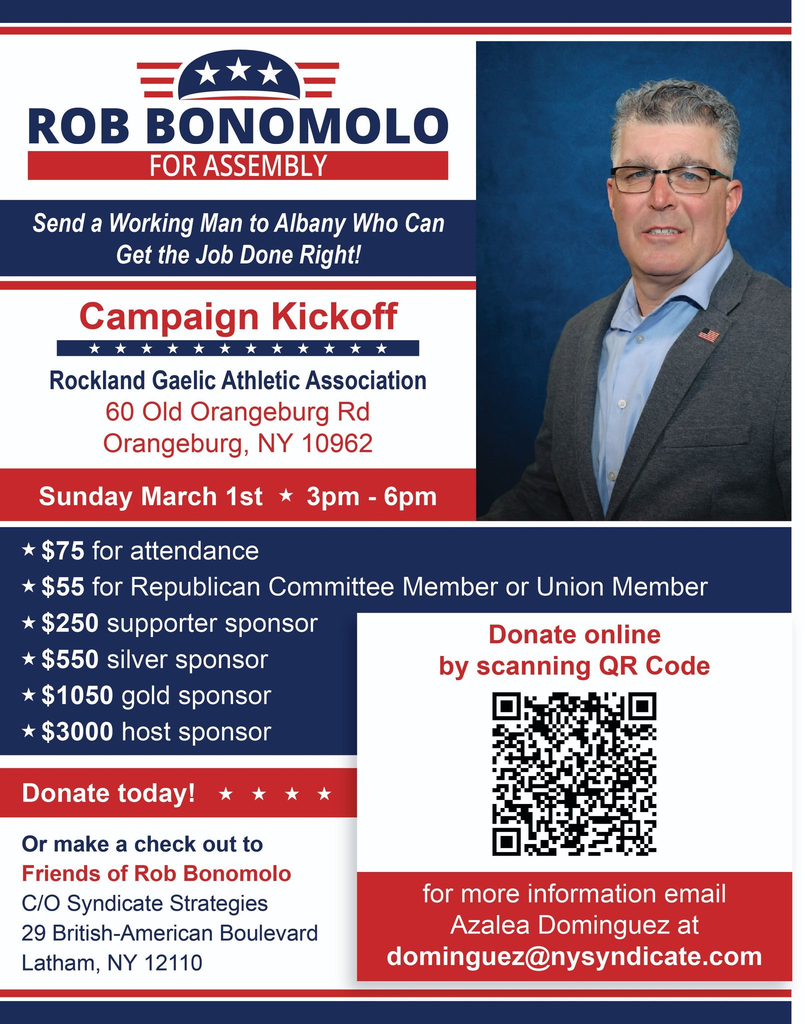 Rob Bonomolo for District 97 Campaign Kickoff