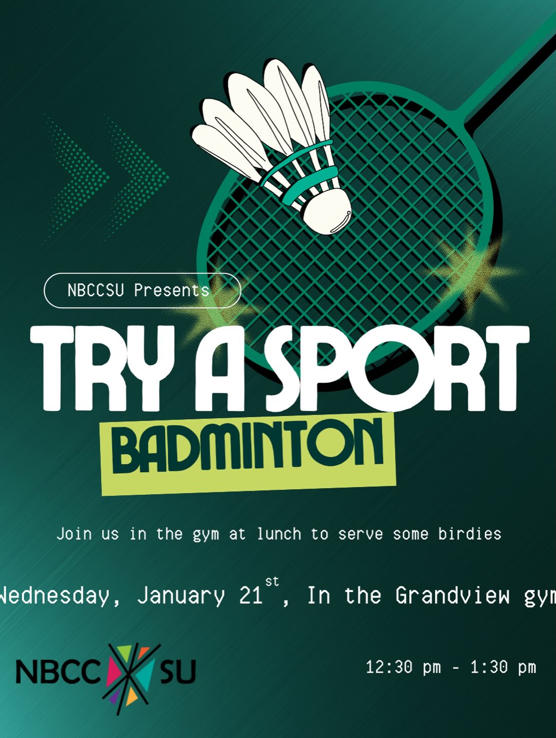 New sport,new skills and... - NBCC Saint John Student Union | Facebook