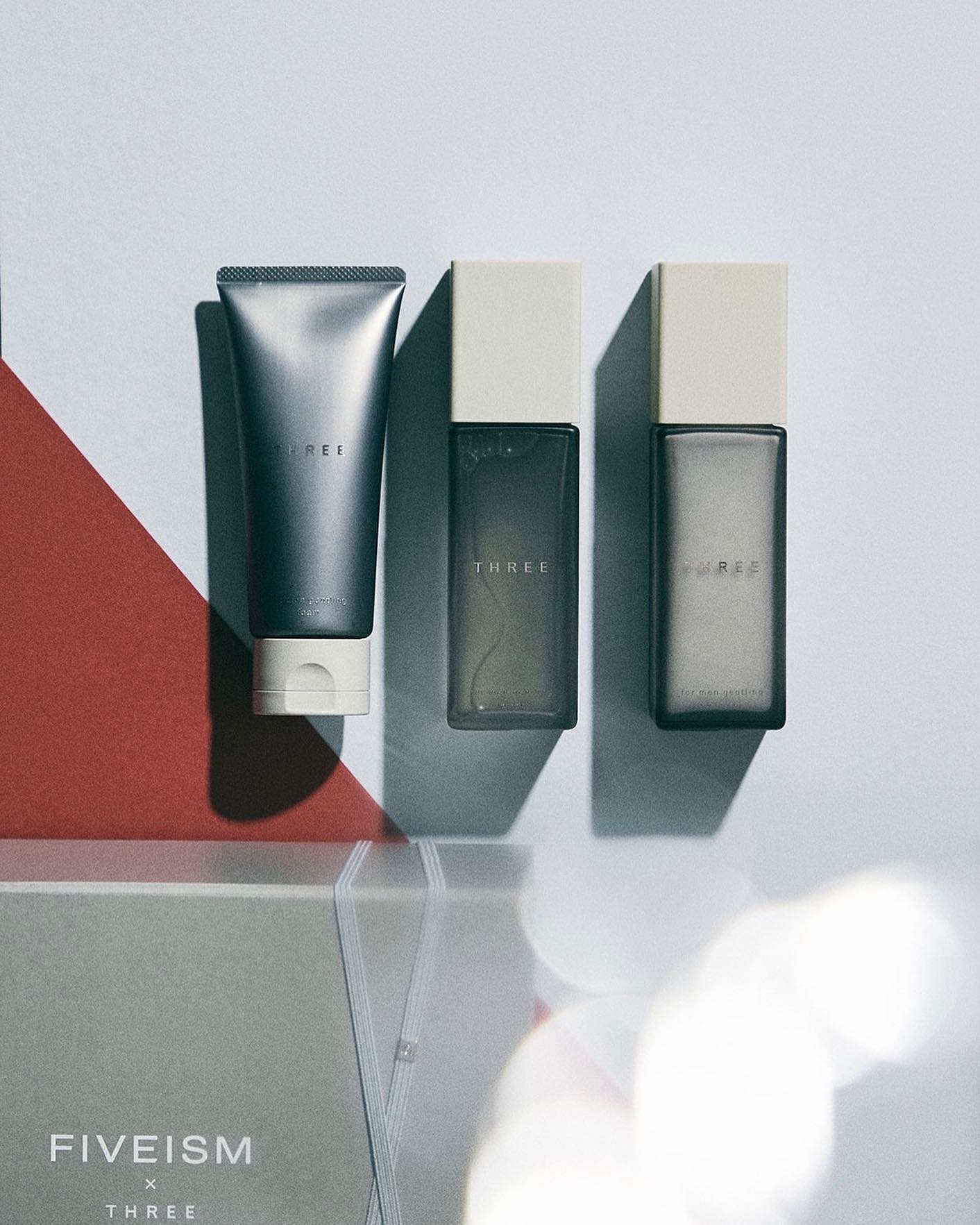 FIVEISM x THREE セット売り FIVEISM×THREE - . ジェントリング スキンケア ギフト SENDING FESTIVE