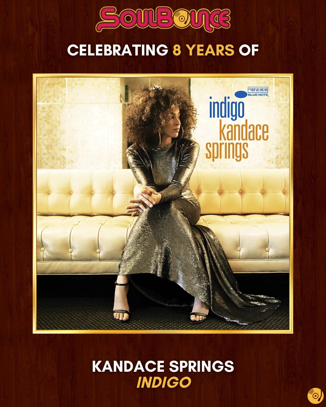 Kandace Springs - Indigo レコード Happy 8th birthday to Kandace Springs' sophomore album “Indigo